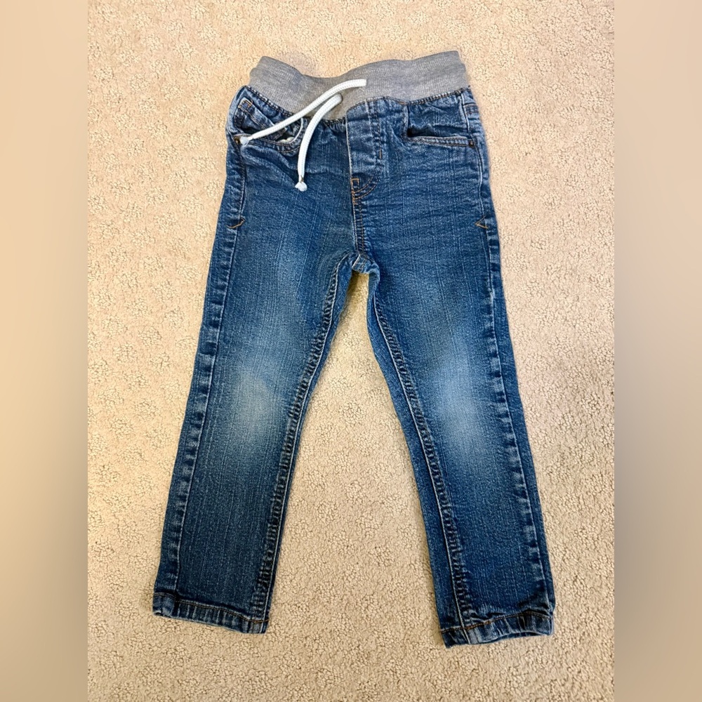 Cat & Jack Kids Blue Denim Jeans, Like New Condition